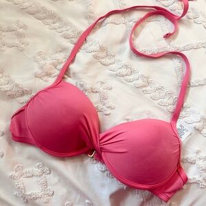 Target Pink Bikini Top